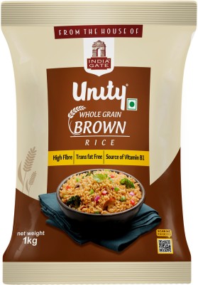 Unity From The House of India Gate - Brown Raw Rice (Full Grain)(1 kg)