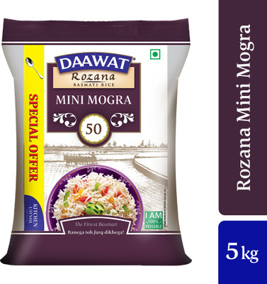 Daawat Rozana Mini Mogra Basmati Rice (Broken Grain)(5 kg)