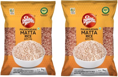 Double Horse Unda Matta 2Kg Brown Palakkadan Matta Rice (Full Grain, Boiled)(2 kg)