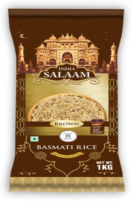 India Salaam Brown_1 K.G Pack Brown Basmati Rice (Long Grain, Parboiled)(1 kg)