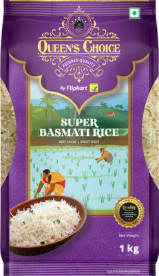 Queen's Choice Super Basmati Rice by Flipkart Grocery(1 kg)