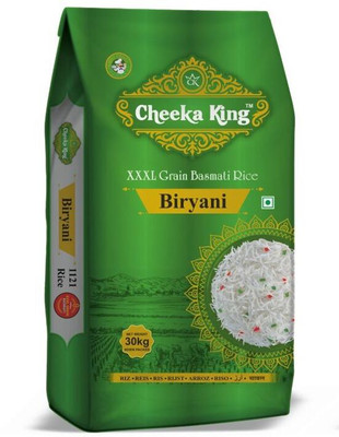 CHEEKA KING BIRYANI Basmati Rice (Long Grain, Steam)(30 kg)