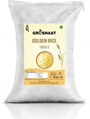 Groshaat Golden Rice ( Golden Sella Rice) - 3Kg (Pack of 1) Golden sella chawal Yellow Baskati Rice (Long Grain)(3 kg)