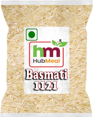 Hubmeal XXL Biryani 1121 Basmati Rice With Rich Pleasant Aroma |5Kg| Natural Aromatic Basmati Rice (Long Grain, Unpolished)(5 kg)