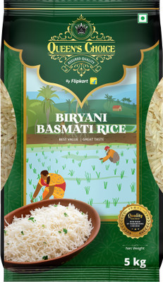 Queen's Choice Biryani Basmati Rice by Flipkart Grocery(5 kg)
