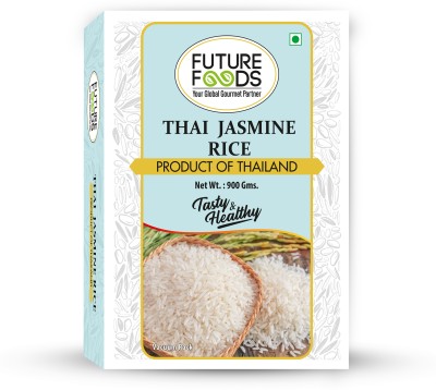 Future Foods Thai Jasmine Rice, Long grain, Thai cuisine pack of 1 - 900 grams Jasmine Rice (Long Grain, Raw)(0.9 kg)