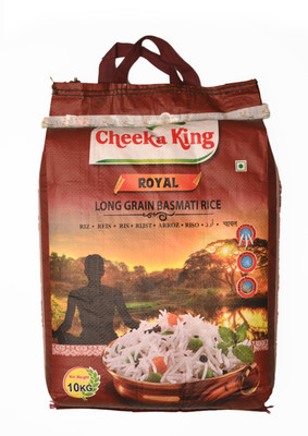 CHEEKA KING ROYAL Basmati Rice (Long Grain, Steam)(10 kg)