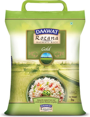 Daawat Rozana Gold Basmati Rice (Medium Grain)(5 kg)