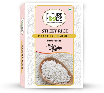 Future Foods Sticky Rice, Glutinous Rice, Mango Rice, pack of 1 - 450 grams Raw Rice (Full Grain, Raw)(0.45 kg)