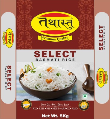 Tathastu Select Basmati Rice, 5kg Basmati Rice (Long Grain, Steam)(5 kg)