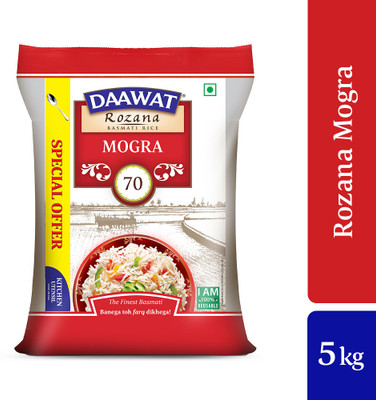 Daawat Sehat Rozana Mogra Basmati Rice (Broken Grain)(5 kg)