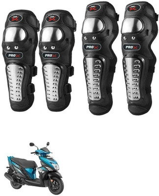 Znee Smart Knee Guard, Elbow Guard Free Black(Pack of 4)