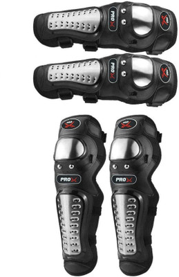 dongreela Knee Guard, Elbow Guard Free Black(Pack of 4)