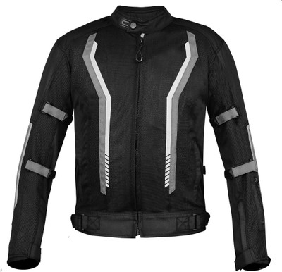 BIKING BROTHERHOOD BBG_06 Riding Protective Jacket(Black, Grey, M)