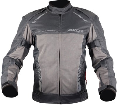 Axor AXR-NIMBUZ-GR-L Riding Protective Jacket(Black, Grey, L)