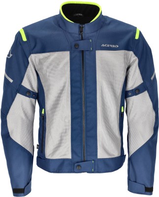 Acerbis Ramsey My Vented Riding Protective Jacket(Blue, Grey, M)