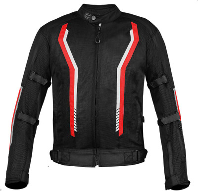 BIKING BROTHERHOOD BBG_08 Riding Protective Jacket(Black, Red, L)