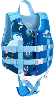pericat Kids Life Jacket for 8 to 10 Years Old Swimming Vest Float Adjustable Straps Swim Floatation Belt