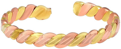 morir Multicolor Mix Metal Free Size Ashtdhatu Challa Adjustable Open End Finger Ring Brass Copper Plated Ring
