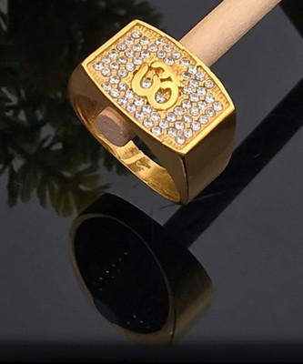 mahi creation Stainless Steel, Copper Gold Plated Ring