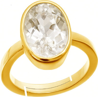 Trireep Gems Premium Alexander Ring – 3.75 Ct Alexandrite (Alexander) • for Women Brass Alexandrite Gold Plated Ring