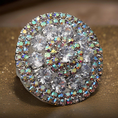 Relishine Alloy Silver Plated Ring