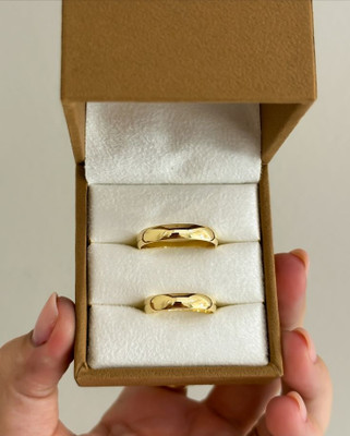 Neerajyoti Brass Brass Plated Toe Ring Set