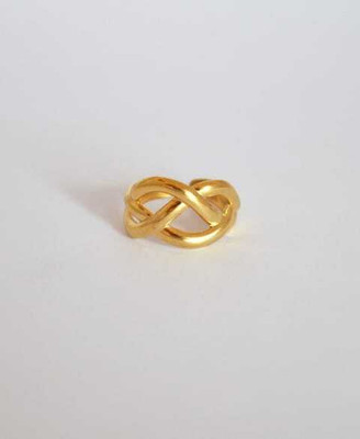 Jewellsmile Gold Infinity Ring Copper Ring