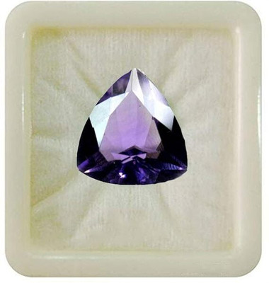 55Carat Natural Amethyst Jamunia 2.25 Ratti 2.04 Carat Trillion Shape 1 Pcs For Men Stone Amethyst Ring