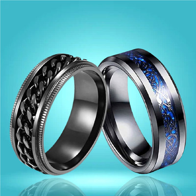 Neerajyoti Stainless Steel Ring Set