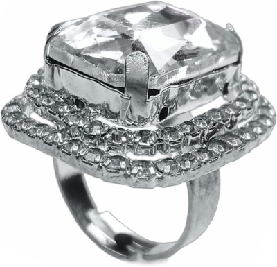 Sonira enterprises American diamond ring for girls Metal Ring