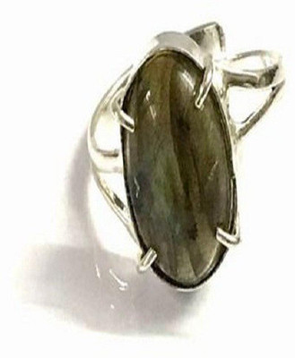 Jewelswonder Labradorite Stone Ring Silver Plated for man and woman (Lab Certified) Stone Ring