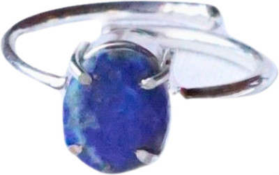 Maitri Export Stone Crystal Rhodium Plated Ring
