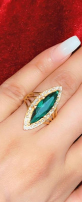 Balaji Kripa Store Brass Gold Plated Ring