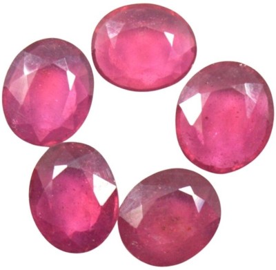 55Carat Natural Ruby Manik 8.25 Ratti 7.5 Carat Faceted Oval Shape 1 Pcs For Stone Ruby Ring