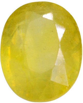 Gemstonik 9 Ratti Pukhraj Original Certified by GLI Yellow Sapphire stone For Pendant & Stone Ring