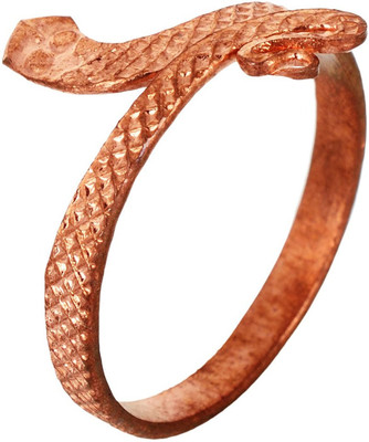 Kesar Zems Snake Shaped Copper Ring Copper Ring
