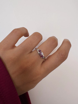 Carillon Jewelry Hav Ring Sterling Silver Ruby Ring