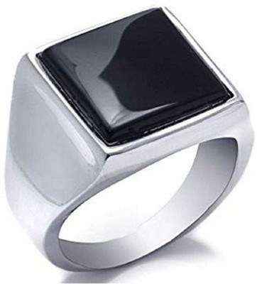 TODANI JEMS Stone Agate Silver Plated Ring