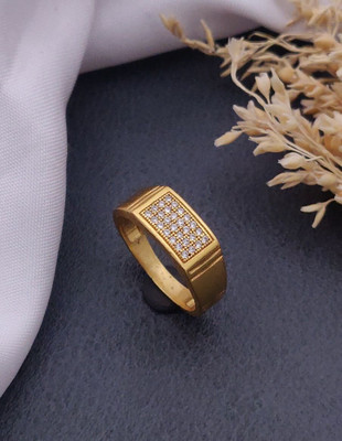 Kesari Brass Gold Plated Ring