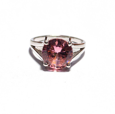 Shree Shyam Jewells 925 Silver Zircon Stylish Ring for Women | Rhodium Finish | 6M Warranty Sterling Silver Cubic Zirconia Silver Plated Ring