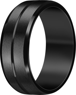 RingoRing Elegant Titanium Mesh Design Ring For Mens & Boys I Size : 21 I Comfort Fit I Alloy Ring
