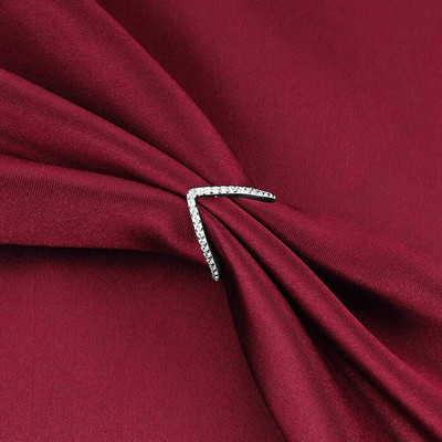 Shree Shyam Jewells 925 Silver Zircon Stylish Ring for Women | Rhodium Finish | 6M Warranty Sterling Silver Cubic Zirconia Sterling Silver Plated Ring