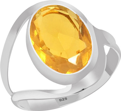 Meadows Rings For Women Sterling Silver Citrine Ring