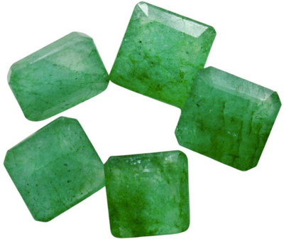 55Carat Natural Indian Emerald Panna 2.25 Ratti 2.04 Carat Square Shape 1 Pcs For Stone Emerald Ring