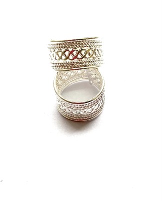 NIKYANKA toe ring Alloy Silver Plated Toe Ring