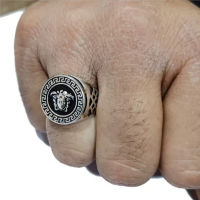 house of common Vedansh Enterprises Stylish Silver Plated Ring Alloy Sterling Silver Plated Ring