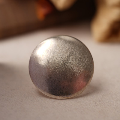 Sanseeta Chanda- Silver oxidised ring Brass Silver Plated Ring