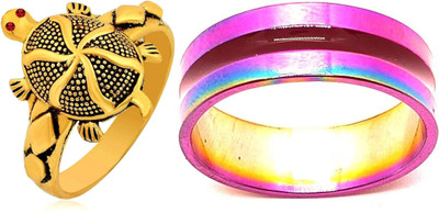 Dynamic Retail Global Set 1 Ring for Men & Women, Purple Alloy Ring