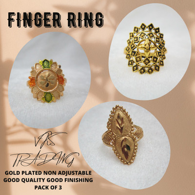 vks trading Brass Ring Set